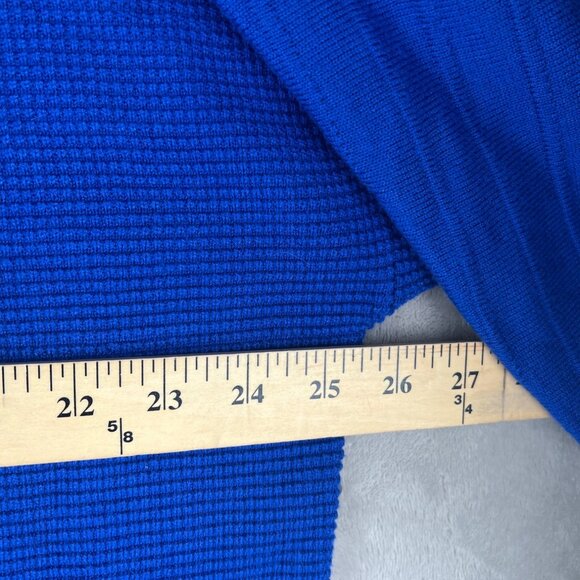 Rafaella Sports Wear Womens Blue Textured Knit Pullover Sweater 1X - Picture 7 of 12